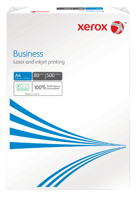 Kopieerpapier Xerox Business A4 80gr wit 500 vel