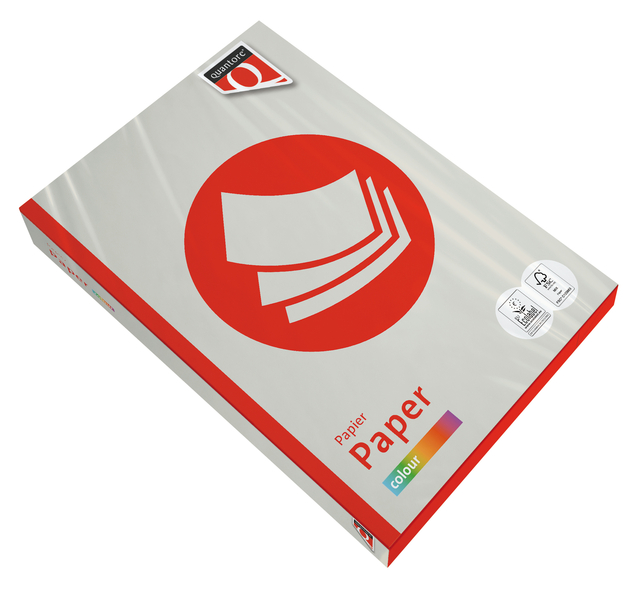 Papier copieur Quantore Colour A4 80g gris 500 feuilles