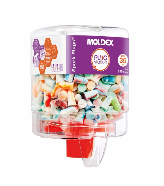 Oordoppen Moldex Spark plugs assorti 250 stuks