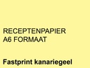 Papier ordonnances Fastprint A6 80g jaune canari 2000 feuilles