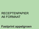 Papier ordonnances Fastprint A6 80g vert pomme 2000 feuilles