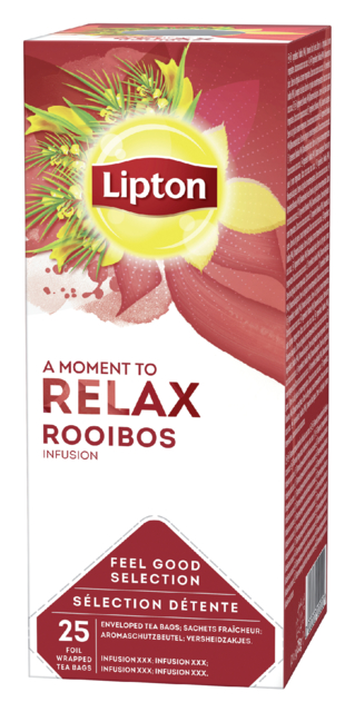 Thee Lipton Relax rooibos 25x1.5gr