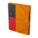 Cahier à spirale Oxford International Organizerbook A4+ ligné 160 pages