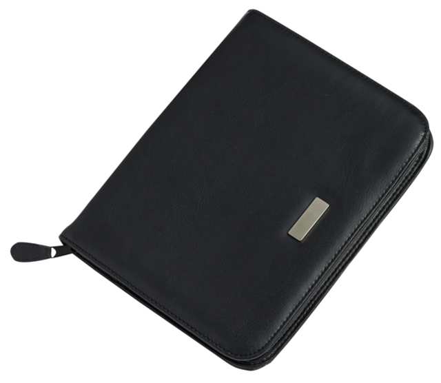 Schrijfmap Rillstab Excellent deluxe A5 lederlook zwart