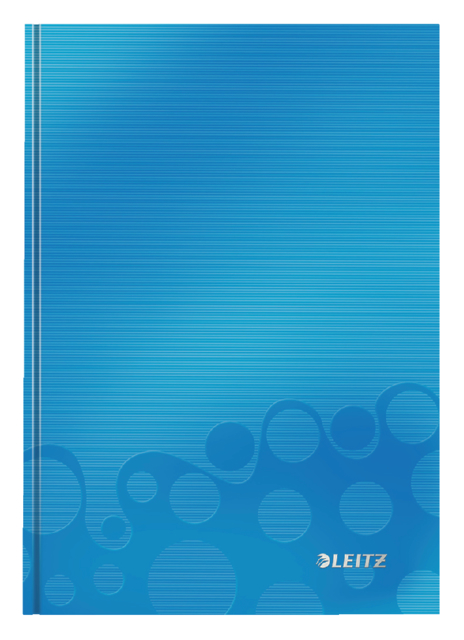 Cahier Leitz WOW A5 ligné 160 pages 90g bleu