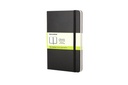 Carnet de notes Moleskine Pocket 90x140mm uni rigide noir