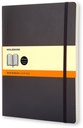 Notitieboek Moleskine XL 190x250mm lijn soft cover zwart