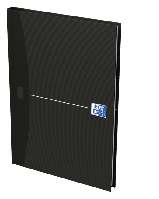 Carnet de notes Oxford Office Essentials A5 96 feuilles ligné noir