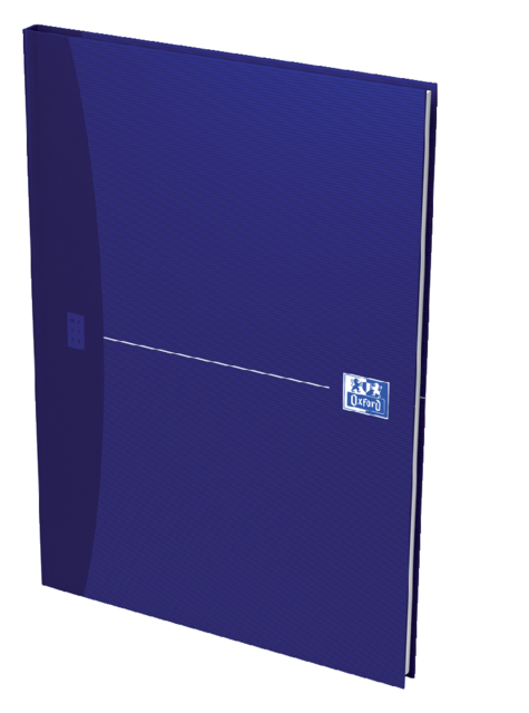 Notitieboek Oxford Office Essentials A4 lijn 192 pagina' s 80gr blauw