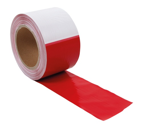 [891035] Ruban de signalisation IEZZY 250m rouge-blanc