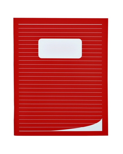 [011310] Schrift Qbasic 210x165mm lijn 80blz 70gr assorti