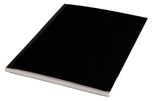 [011447] Cahier Qbasic couverture rigide A4 160 pages ligné assorti