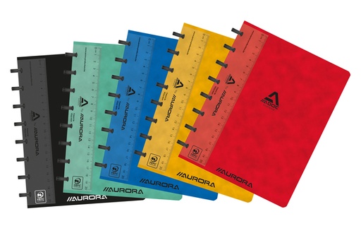 [264494] Schrift Adoc Classic A5 lijn 144 pagina's 90gr assorti