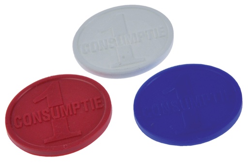 [505263] Jeton de consommation CombiCraft 750 pièces rouge
