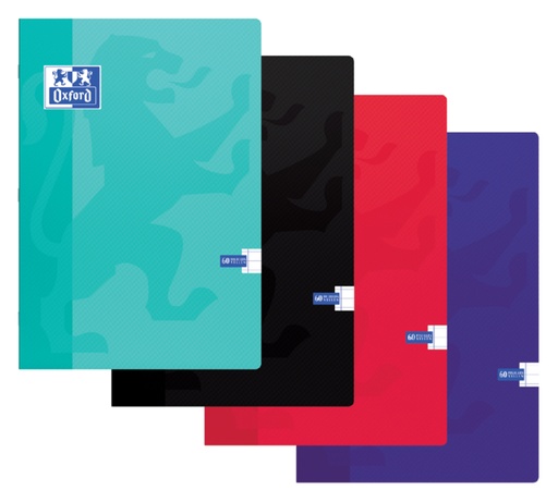 [960663] Cahier Oxford School A4 ligné 120 pages 80g assorti