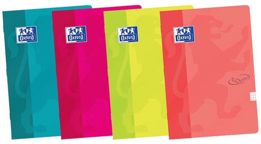 [960661] Schrift Oxford School Touch A5 lijn 72 pagina's 80gr assorti