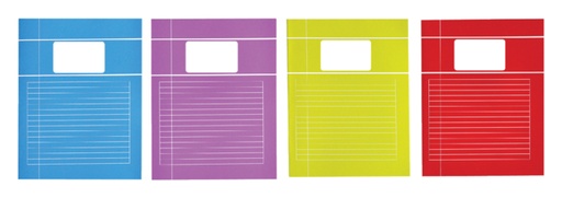 [011319] Cahier SOHO Trend A5 ligné 80 pages 60g assorti 8+2 gratuits