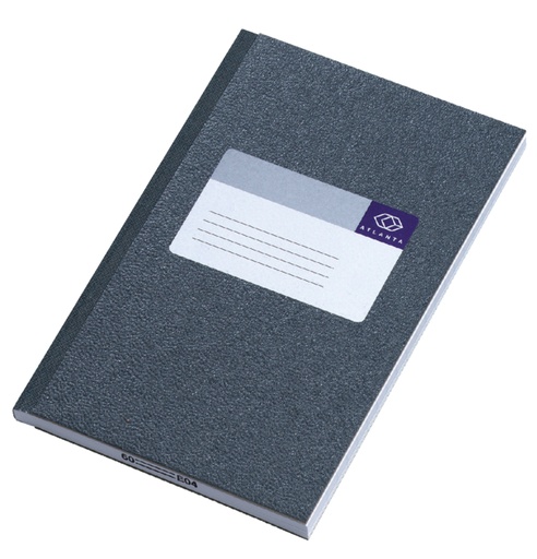 [040129] Carnet de notes Djois Atlanta 165x105mm 128 pages ligné gris