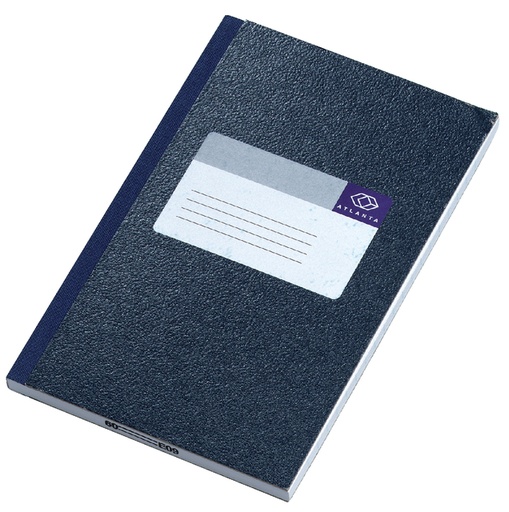 [040133] Carnet de notes Djois Atlanta collé 165x105mm ligné 192 pages bleu