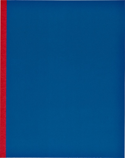 [050008] Livre de caisse 165x210mm 1 colonne 160 pages dos rouge assorti