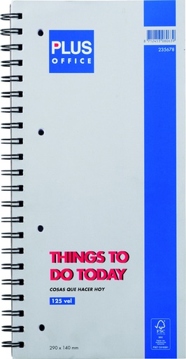 [235678] Things to do today Budget notitieboek