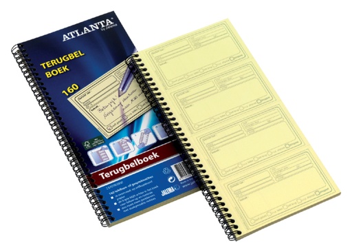[235650] Carnet messages reçus Djois Atlanta recyclé 74x128mm 160 notes 40 feuilles