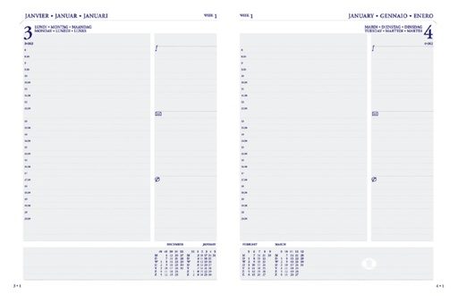 [900095] Agenda 2025 Ryam Manager Mundior 1 jour/1 page noir