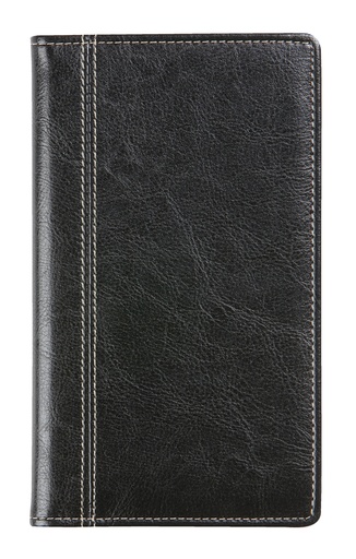 [901108] Agenda 2026 Brepols Interplan Palermo 7 jours/2 pages spirale noir