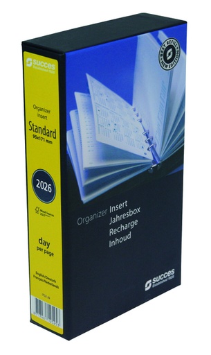 [900071] Agendavulling 2026 Succes Standard 1dag/1pagina