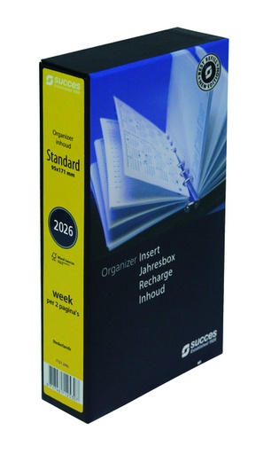 [900091] Agendavulling 2026 Succes Standard 7dagen/2pagina's