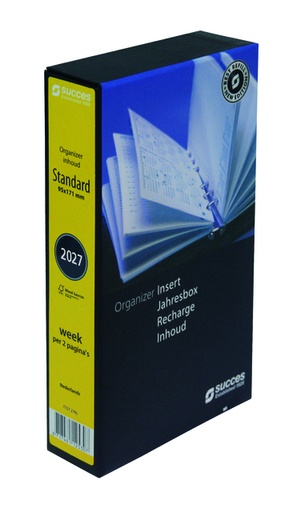 [900091] Recharge agenda 2027 Succes Standard 7 jours/2 pages