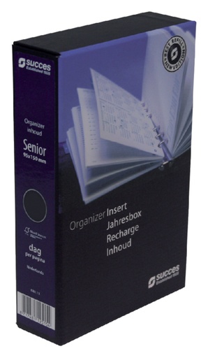 [900077] Recharge agenda 2026 Succes Senior 1 jour/1 page