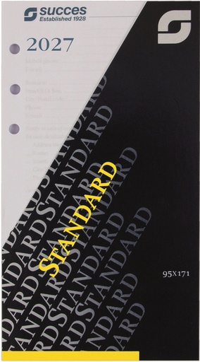 [900132] Recharge agenda 2027 Succes Standard 7 jours/2 pages
