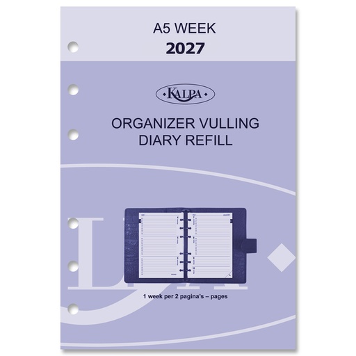 [336028] Recharge agenda 2026 Kalpa A5 7 jours/ 2 pages