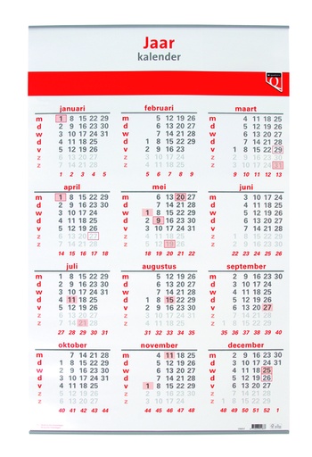 [336037] Calendrier annuel 2026 Quantore