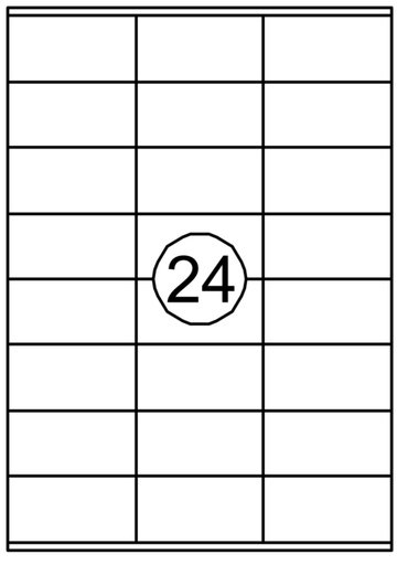 [129959] Etiket Quantore 70x36mm 2400stuks