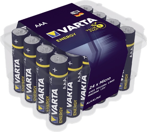 [413907] Batterij Varta Energy 24xAAA voordeelbox