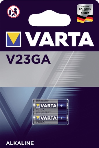 [413871] Batterij Varta V23GA alkaline blister à 2stuk