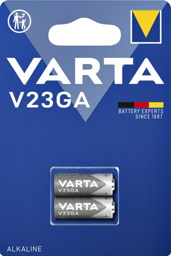 [413871] Pile bouton VARTA 2x V23GA alcaline