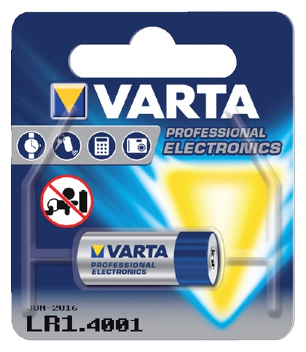 [413772] Batterij Varta LR1 alkaline blister à 1stuk