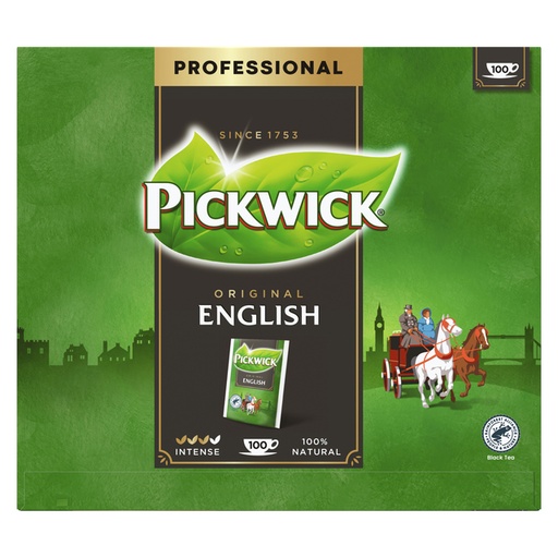 [891709] Thé Pickwick Mélange anglais 100x 2g avec enveloppe