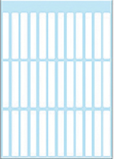 [815240] Etiket HERMA 3735 5x35mm wit 252 stuks