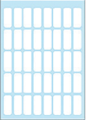 [815220] Etiket HERMA 3721 8x20mm wit 280 stuks