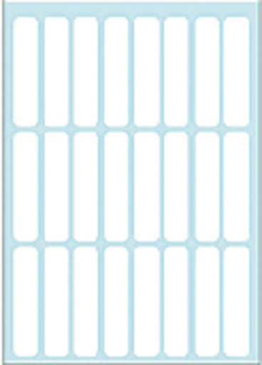 [818032] Etiket HERMA 3724 8x36mm wit 168 stuks