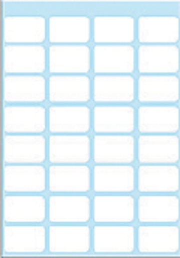 [815140] Etiquette HERMA 3640 12x19mm blanc 224 pièces