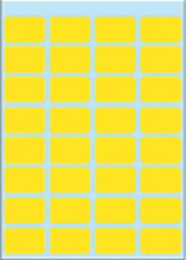 [815145] Etiket HERMA 3641 12x19mm geel 160 stuks