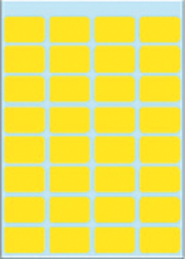 [815145] Etiquette HERMA 3641 12x19mm jaune 160 pièces