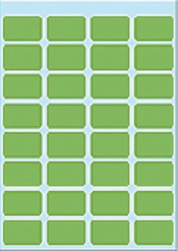 [815144] Etiquette HERMA 3645 12x19mm vert 160 pièces
