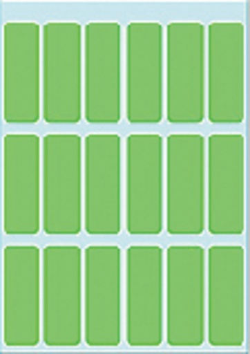 [818031] Etiquette HERMA 3655 12x34mm vert 90 pièces