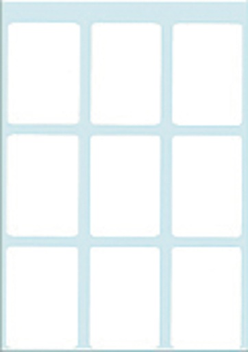 [818033] Etiket HERMA 3752 24x35mm wit 63 stuks